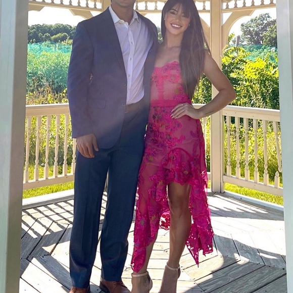 Bronx and Banco | Dresses | Bronx And Banco Eva Midi Pink Dress | Poshmark